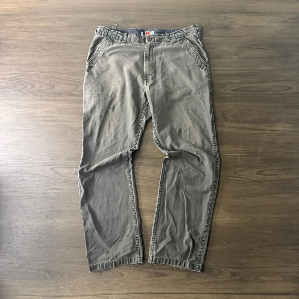 Vintage 90s ES Skateboard Brown Faded Pants Size 38